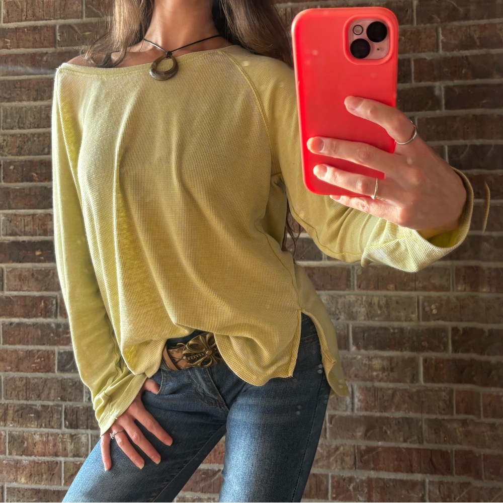 Jane + Delancey Yellow Longsleeve